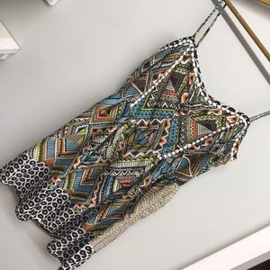 Living Doll geometric dress